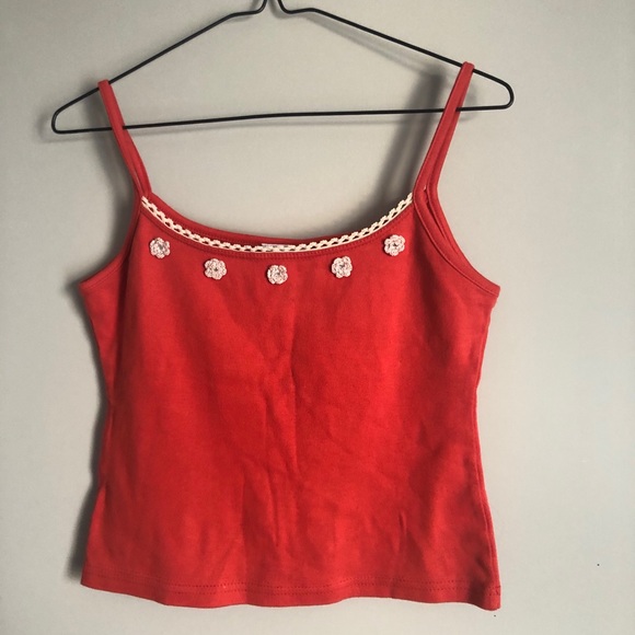 🧡Burnt orange dainty crop top 🧡 - Picture 3 of 3